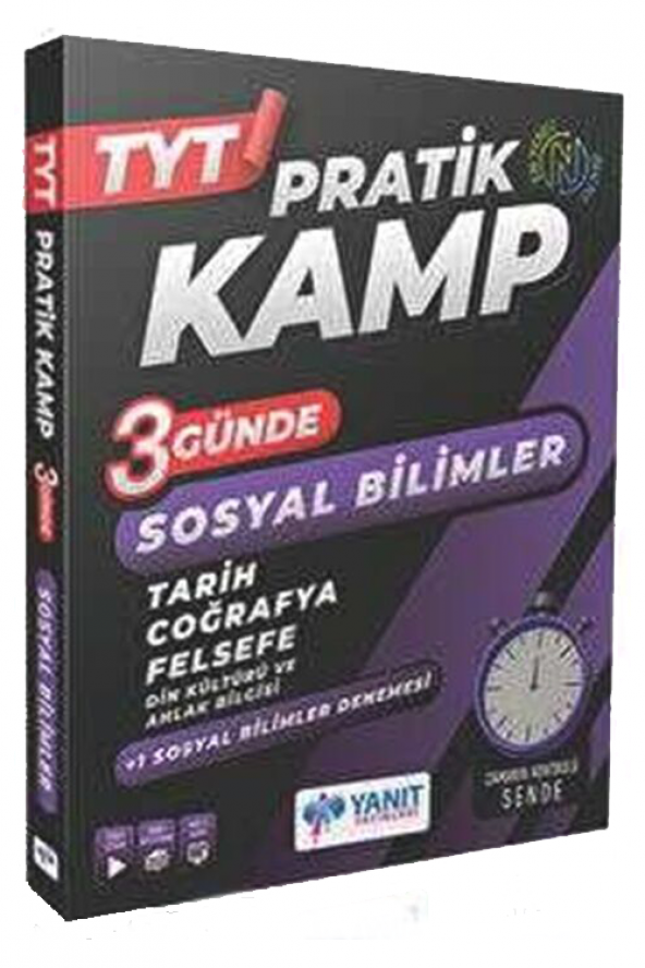 TYT 3 Günde Sosyal Bilimler Pratik Kamp Yanıt Yayınları - 2