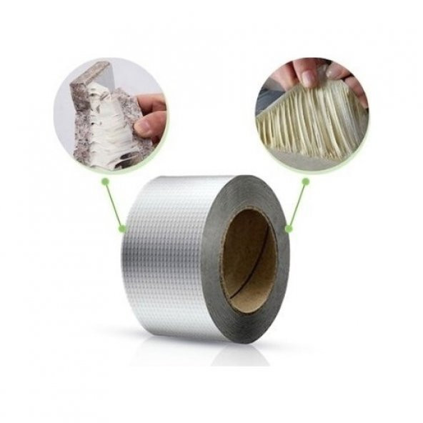 Gum tape Sakız Bant 48 mm x 2 metre Alüminyum Tamir Bandı (3791)