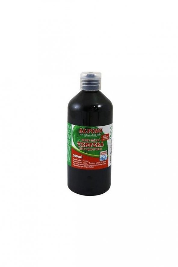 Alpino Tempera Suluboya 250 Ml – Siyah