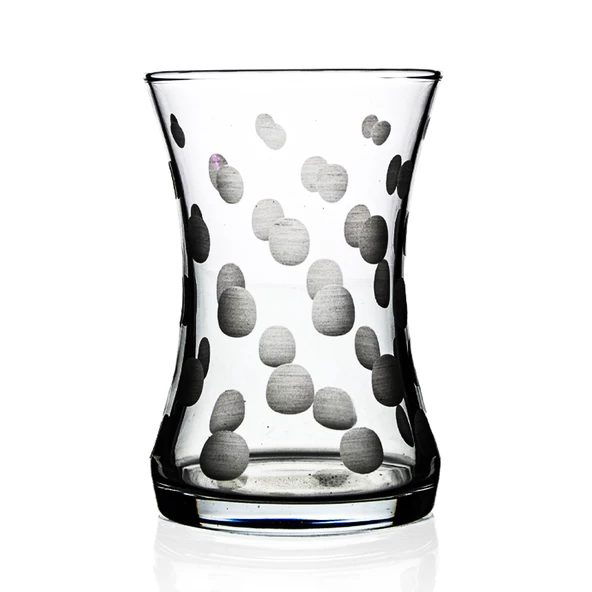 Decocia Nazen 12 Kişilik 24 Parça Çay Seti 175cc Hotpoint Desenli - Resim 6