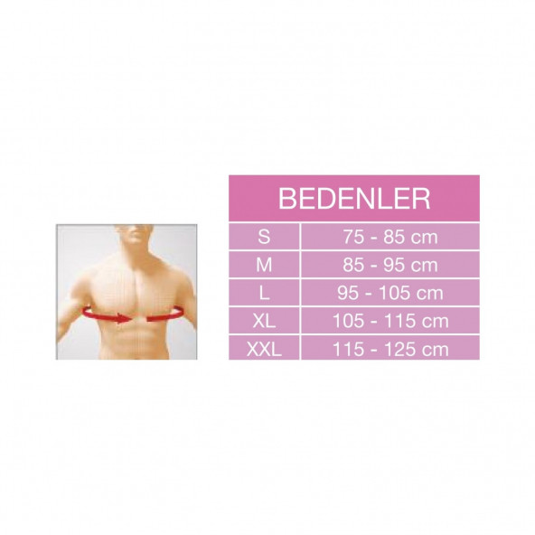 ORLEX LUMBOSTAD KORSE ÇELİK BALENLİ 26 CM - 2