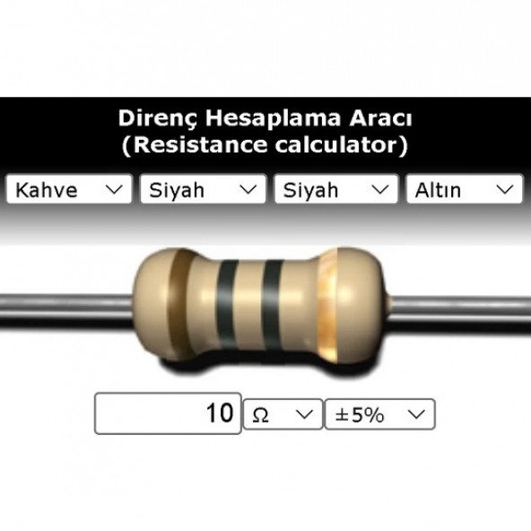 OEM 1.8 Mr (Miliohm) Direnç - 1