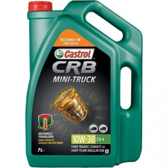 Castrol CRB Mini-Truck 10W-30 CH-4 7 Litre Motor Yağı ( Üretim Yılı: 2022 )