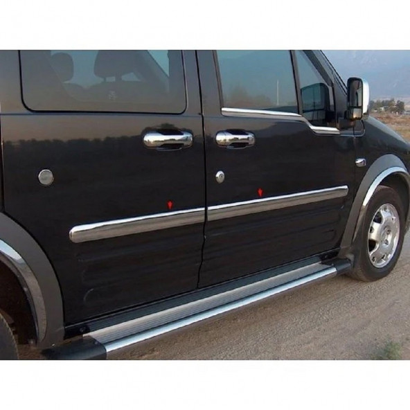 Ford Connect Krom Yan Kapı Çıtası 4 Parça 2002-2009 - 2