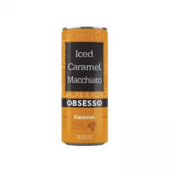 Obsesso Caramel Macchiato Soğuk Kahve 250 Ml - 1