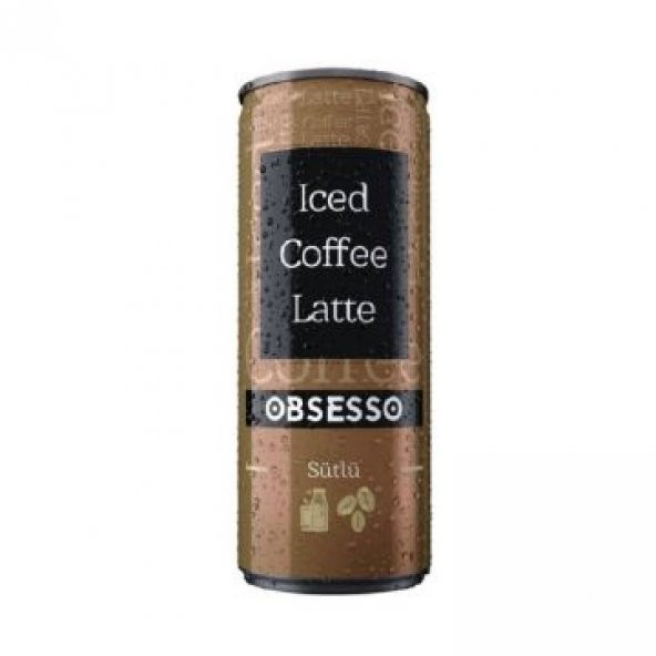 Obsesso Soğuk Kahve Coffee Latte 250 Ml - 1