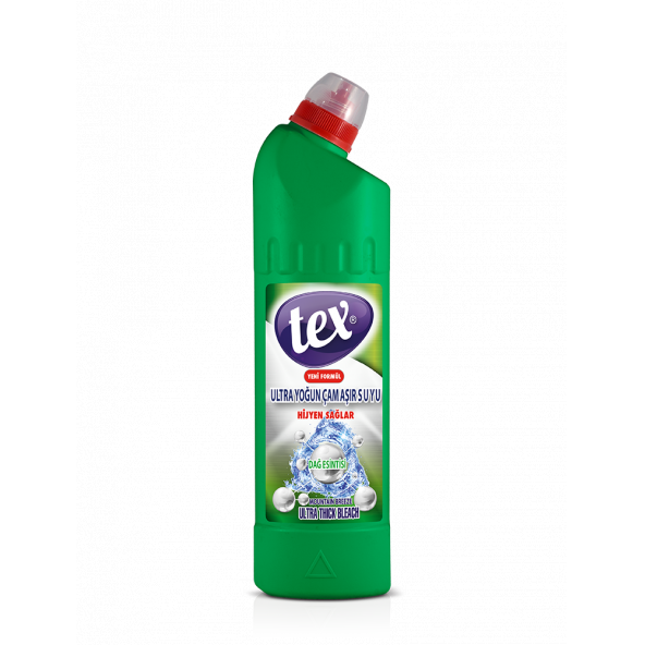 Ultra Yoğun Kıvamlı Çamaşır Suyu Tex ( Dağ  Esintisi ) 750 ml