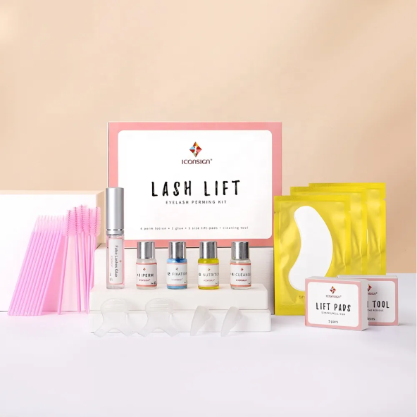 iconsign Lash Lift Kit, Kirpik Perma seti, Kirpik Lifting Tam Set