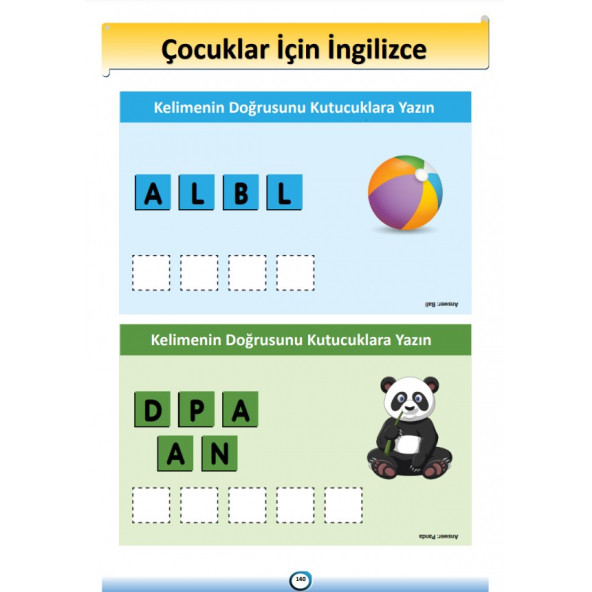 Çocuklar İçin İngilizce Eğitim Seti  3 Kitap + 25 Saat Anlatım - 7