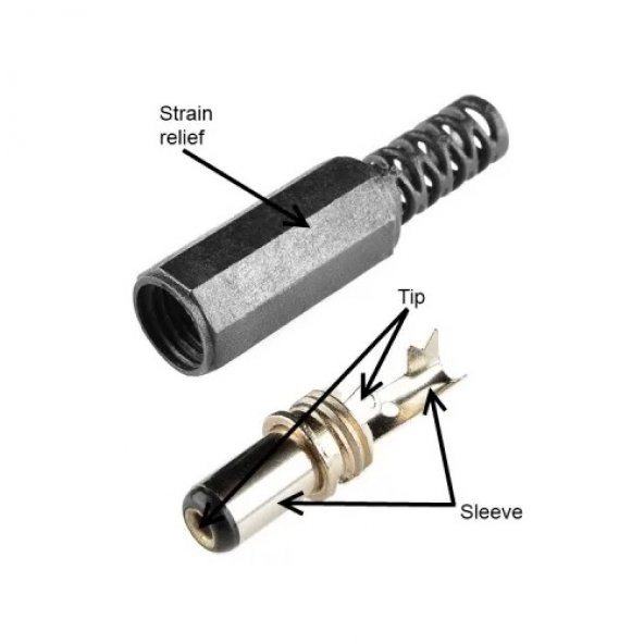 Arduino Power Güç Soketi 2.1mm DC Barrel Erkek Jack - 4