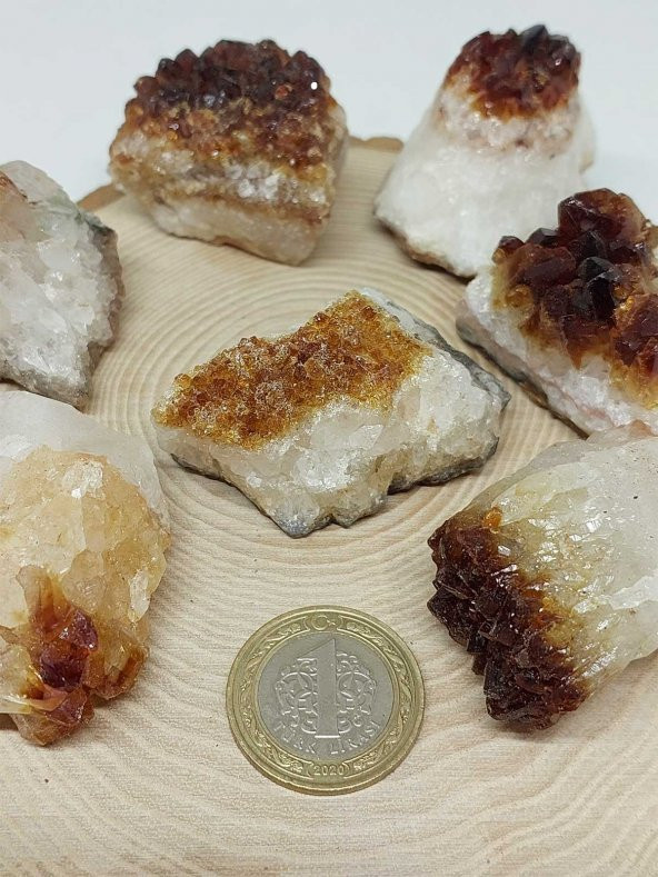 Sitrin Taşı Kütle Ham Parça (50-59 gram aralığıdır) - 6