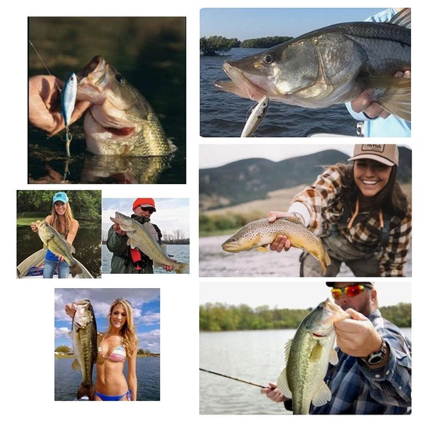 Valkyrie 24 Parça Sahte Olta Yem ve Aksesuar Seti Silikon Rapala Jig Kaşık - 2