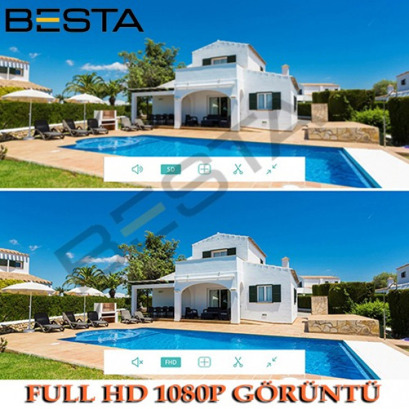 2 MP DIŞ MEKAN WİRELESS KABLOSUZ PTZ GÜVENLİK KAMERASI KD-1701 - 4