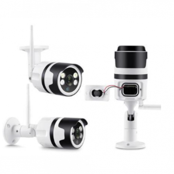 2MP DIŞ MEKAN WİRELESS KABLOSUZ GÜVENLİK KAMERASI WF40 - 4
