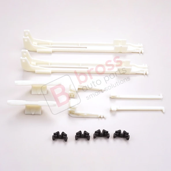 BMW X5 E53 E70 F15 F85 E60 E61 için Ön Panoramik Sunroof Tavan Cam Kızak Tamir Seti 54137118849 ürün görseli 1