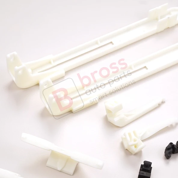 BMW X5 E53 E70 F15 F85 E60 E61 için Ön Panoramik Sunroof Tavan Cam Kızak Tamir Seti 54137118849 - Resim 5