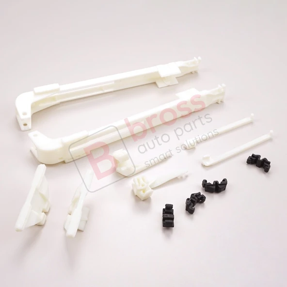 BMW X5 E53 E70 F15 F85 E60 E61 için Ön Panoramik Sunroof Tavan Cam Kızak Tamir Seti 54137118849 - Resim 3