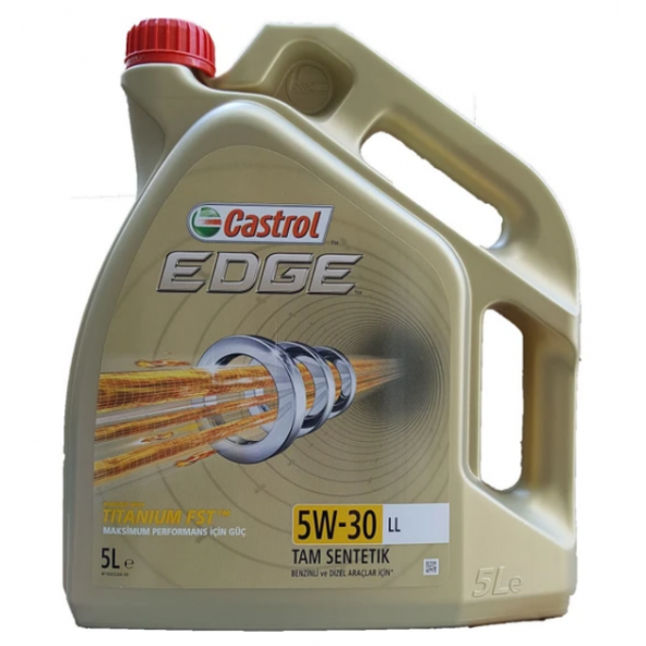 Castrol Edge 5W-30 LL 5 Litre Motor Yağı ( Üretim Yılı: 2022 ) - 1
