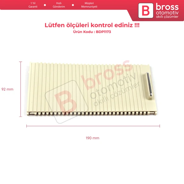 Mercedes W204 E W207 W212 için Orta Konsol Bardak Tutucu Sürgü Panjur Kapağı Bej 20468047089051 - 3