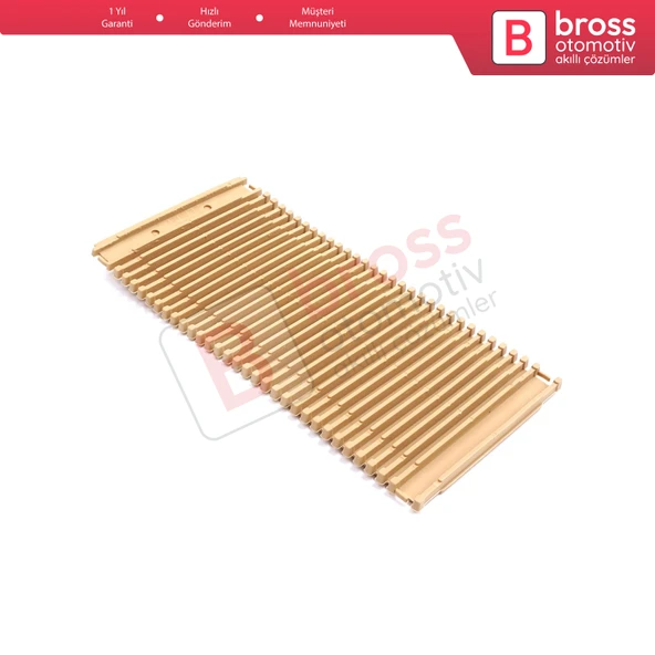 Mercedes W204 E W207 W212 için Orta Konsol Bardak Tutucu Sürgü Panjur Kapağı Bej 20468047089051 - 2