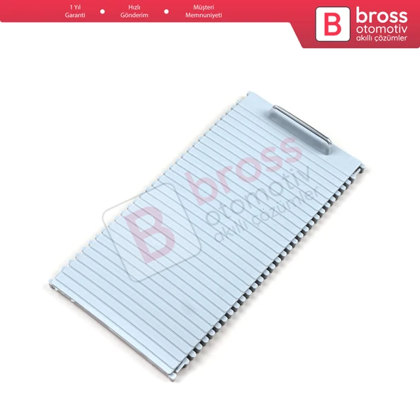 Mercedes W204 E W207 W212 için Orta Konsol Bardak Tutucu Sürgü Panjur Kapağı Gri 20468047089051 - 2