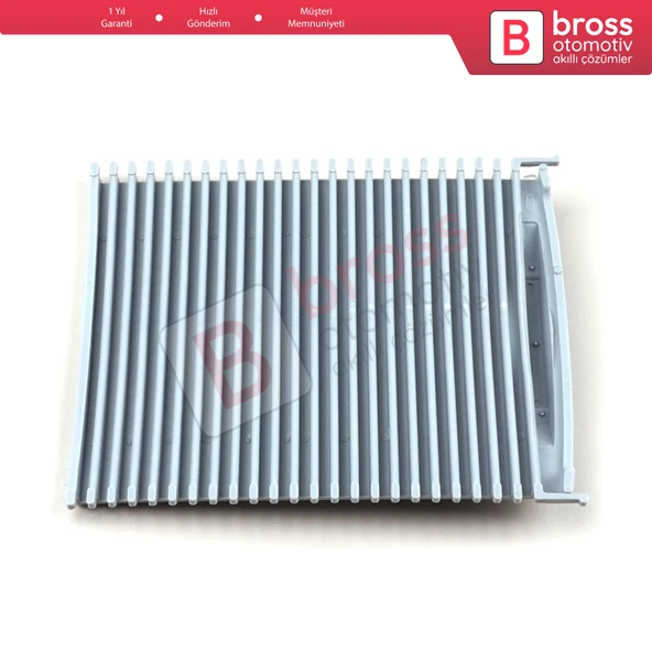 Mercedes Benz C-Class W203 CL203 2000-2007 için Orta Konsol Bardak Tutucu Sürgü Panjur Kapağı Gri 20368001239051 - 4