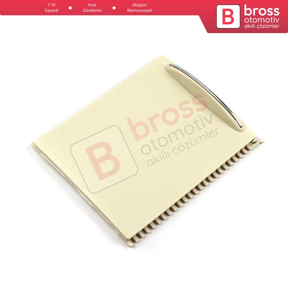 Mercedes Benz C-Class W203 CL203 2000-2007 için Orta Konsol Bardak Tutucu Sürgü Panjur Kapağı Bej 20368001239051 - 2