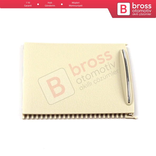 Mercedes Benz C-Class W203 CL203 2000-2007 için Orta Konsol Bardak Tutucu Sürgü Panjur Kapağı Bej 20368001239051