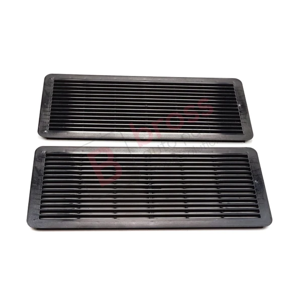 Mercedes W203 W208 W209 W210 W211 W215 W219 W220 W240 için 2 Adet Siyah Sunroof Tavan Havalandırma Izgarası A2117840644 ürün görseli 1