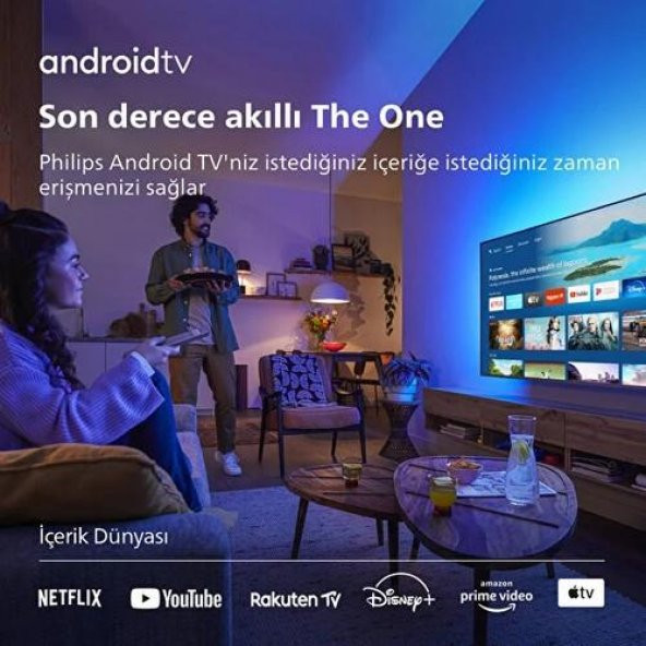 Philips 58PUS8507 58" 147 Ekran Uydu Alıcılı 4K Ultra HD Android Smart LED TV - 7