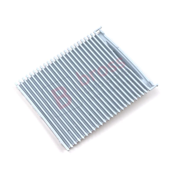 Mercedes Benz C-Class W203 CL203 2000-2007 için Orta Konsol Bardak Tutucu Sürgü Panjur Kapağı Gri 20368001239051 - 5