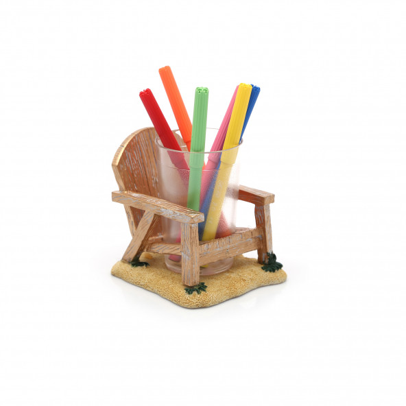 KALEMLİK SANDALYE MODEL OFİS GERECİ 13X11X10CM 200ML