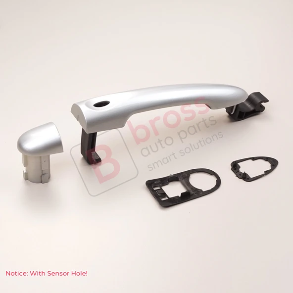 Renault Fluence Megane 3 Clio 4 Scenic 3 Captur 1 için Dış Kapı Açma Kolu Sensörlü 806B08422R - Resim 3