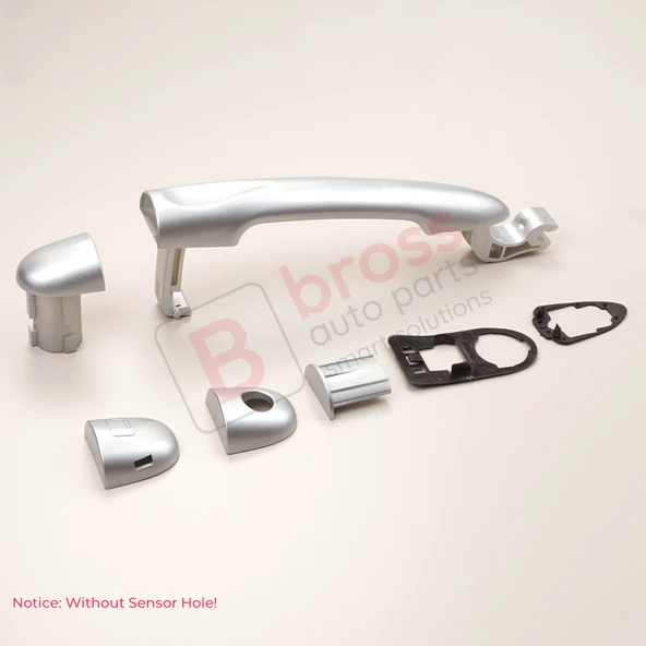 Renault Fluence Megane 3 Clio 4 Scenic 3 Captur 1 için Dış Kapı Açma Kolu Krom Renk 806B02596R - Resim 3