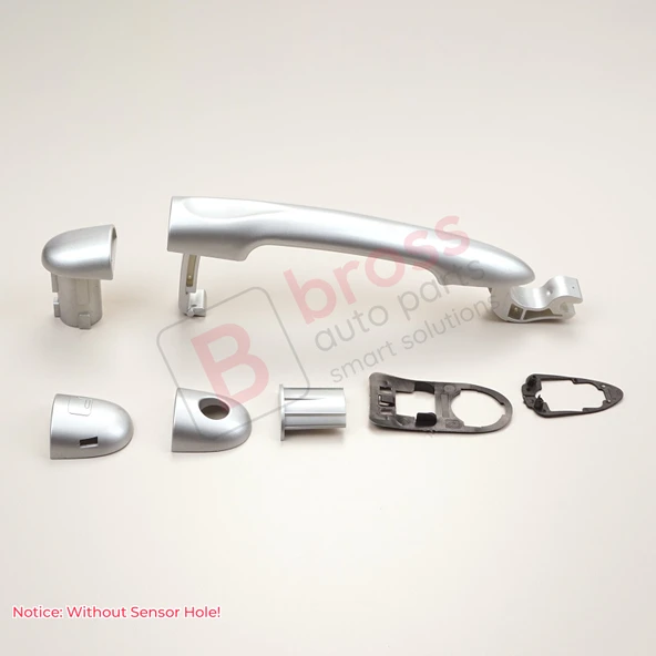 Renault Fluence Megane 3 Clio 4 Scenic 3 Captur 1 için Dış Kapı Açma Kolu Krom Renk 806B02596R ürün görseli 1