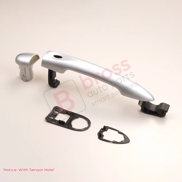 Renault Fluence Megane 3 Clio 4 Scenic 3 Captur 1 için Dış Kapı Açma Kolu Sensörlü 806B08422R - Resim 2