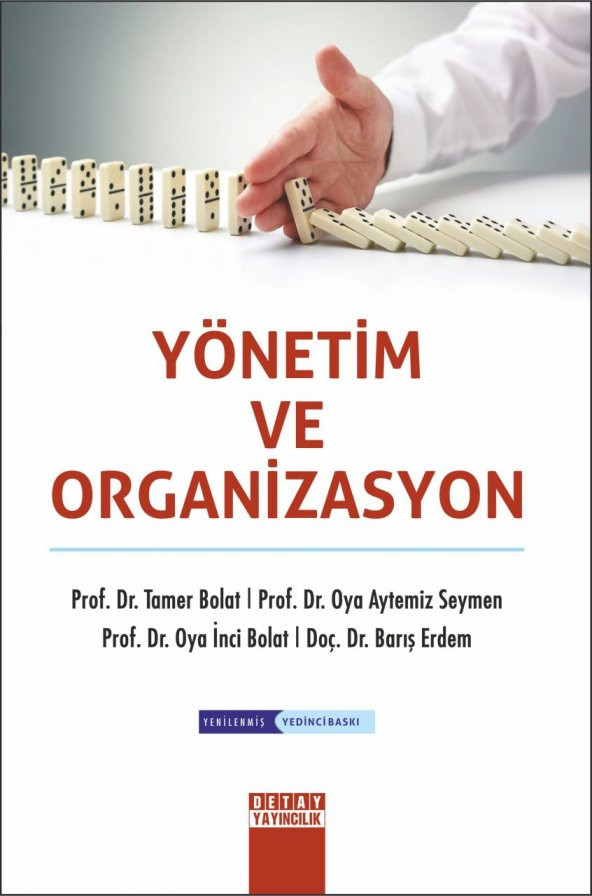 Yönetim ve Organizasyon Oya Aytemiz Seymen - 1