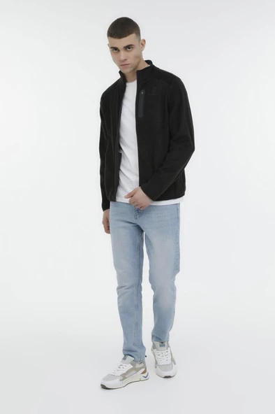 Lumberjack M-SN165 Nordıc 2PR Erkek Polar Siyah - Resim 5