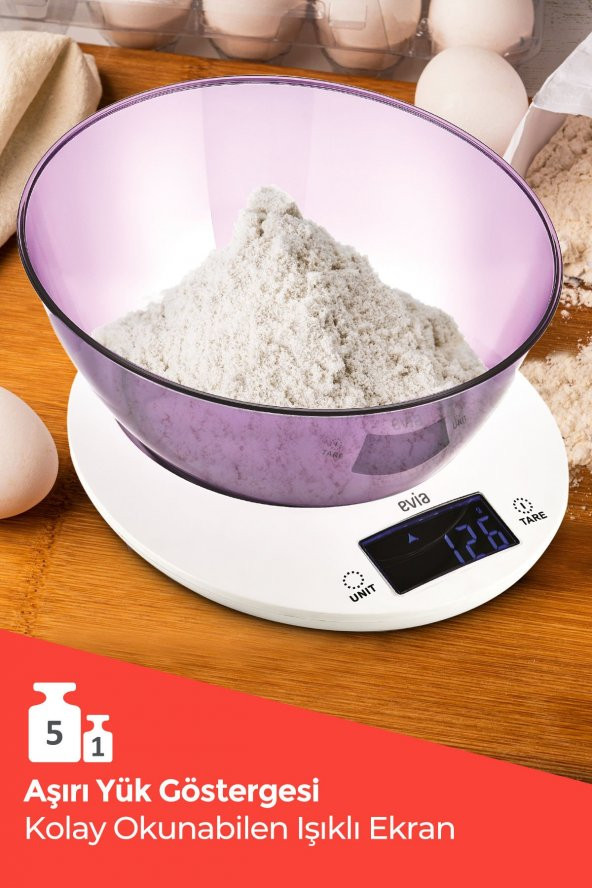 Evia Dirhem EA-4113 Mutfak Tartısı - 3