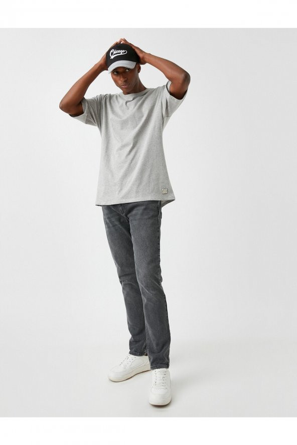 Oversize Basic Tişört - Resim 2