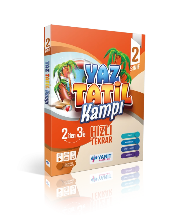 Yanıt 2.Sınıf Yaz Tatil Kamp Kitabı – 2’ den 3’ e Hızlı Tekrar