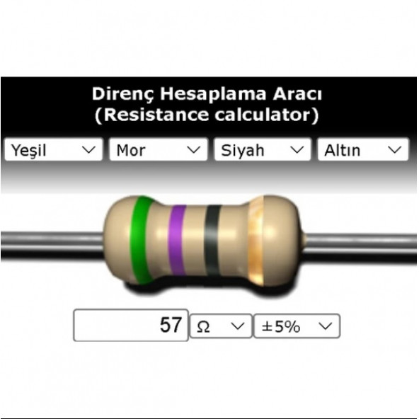 OEM 57 R (Ohm) Direnç