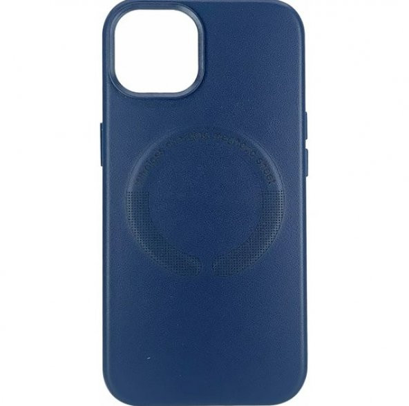 İphone 13 Pro - Magsafe - Deri - Leather Case - Magnetic - 3