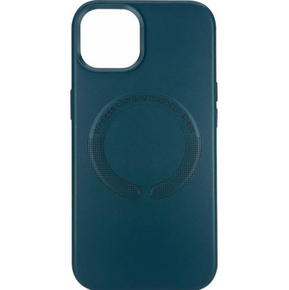 İphone 13 Pro - Magsafe - Deri - Leather Case - Magnetic - 5