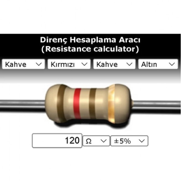 OEM 120 R (Ohm) Direnç - 1