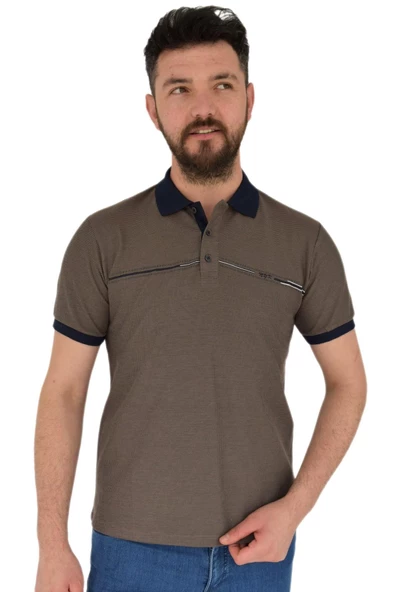 Erkek Polo Yaka Tişört Waffle 2369 BGL-ST02792 ürün görseli