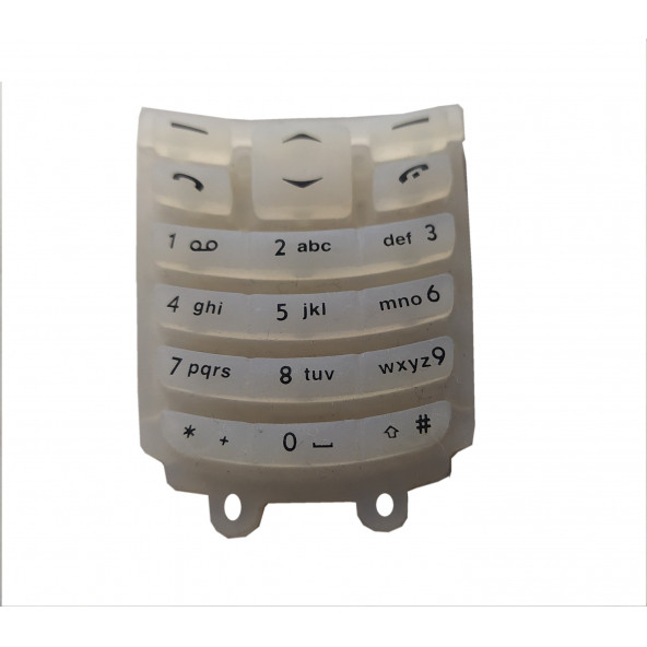 Nokia 2100 Tuş Takımı Beyaz Renk Nokia 2100 Plastik Tuş Takımı