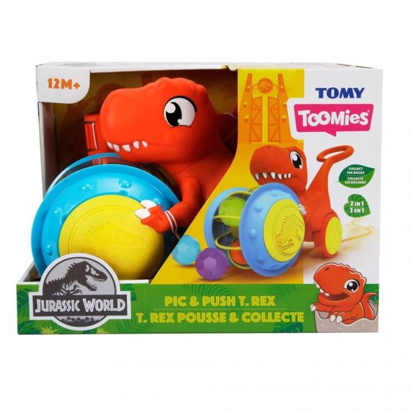Tomy - Jurassic World Yakala Topla T-Rex - Toomies