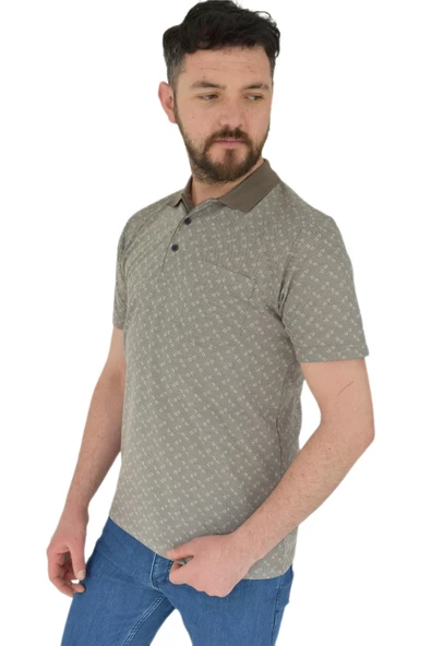 Erkek Polo Yaka Cepli Tişört BGL-ST02793 - Resim 11