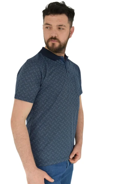 Erkek Polo Yaka Cepli Tişört BGL-ST02793 - Resim 10